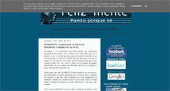 Desktop Screenshot of felizmente.es